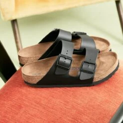 Birkenstock Arizona Soft Footbed Sandal - Men's -Vans Outlet Shoes Store BKBIRFLO D18