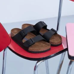 Birkenstock Arizona Soft Footbed Sandal - Men's -Vans Outlet Shoes Store BKBIRFLO D19