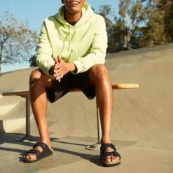 Birkenstock Arizona Soft Footbed Sandal - Men's -Vans Outlet Shoes Store BKBIRFLO D20