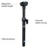Pro Koryak Dropper Seatpost - External