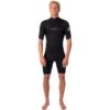 Rip Curl Dawn Patrol 2/2 GB Chest-Zip Short-Sleeve Springsuit - Men's