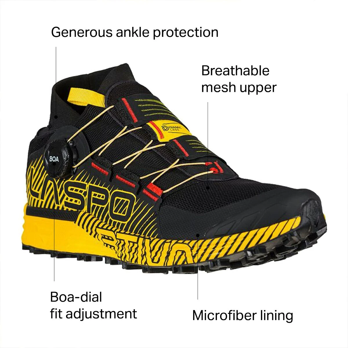 La Sportiva Cyklon Trail Running Shoe - Men's 3 La Sportiva Cyklon Trail Running Shoe - Men's - Image 3