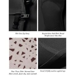 Vissla 7 Seas 3/2mm Full Chest Zip Wetsuit - Men's