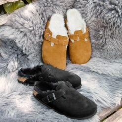 Birkenstock Boston Shearling Lined Shoe - Women's -Vans Outlet Shoes Store BLBLSUSH D8