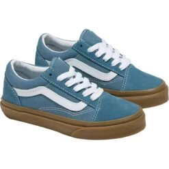 Vans Old Skool Shoe - Kids' 21 Vans Old Skool Shoe - Kids' -Vans Outlet Shoes Store BLUTRUWHI D1