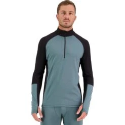 Mons Royale Olympus 3.0 Half-Zip Top - Men's -Vans Outlet Shoes Store BURSAGBLA