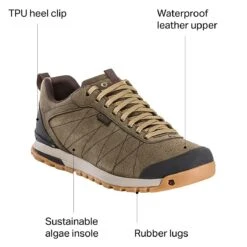 Oboz Bozeman Low Leather Shoe - Men's -Vans Outlet Shoes Store CAN D6