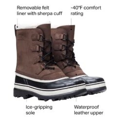 Sorel Caribou Boot - Men's -Vans Outlet Shoes Store CBBRN D21