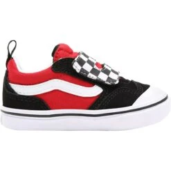 Vans Checkerboard ComfyCush New Skool V Shoe - Toddlers' -Vans Outlet Shoes Store CHEBLARED 1