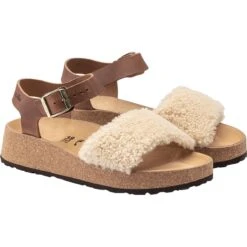 Birkenstock Glenda Teddy Narrow Sandal - Women's