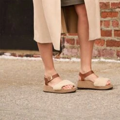 Birkenstock Glenda Teddy Narrow Sandal - Women's -Vans Outlet Shoes Store COGEGGSHE D12