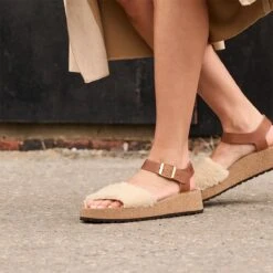 Birkenstock Glenda Teddy Narrow Sandal - Women's -Vans Outlet Shoes Store COGEGGSHE D13