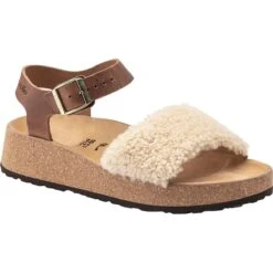 Birkenstock Glenda Teddy Narrow Sandal - Women's -Vans Outlet Shoes Store COGEGGSHE D7