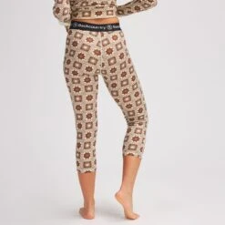 Spruces Mid-Weight Merino 3/4 Printed Bottom - Women's 10 Spruces Mid-Weight Merino 3/4 Printed Bottom - Women's -Vans Outlet Shoes Store COLBREPRI D1