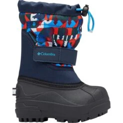 Columbia Powderbug Plus II Print Snow Boot - Toddler Boys' -Vans Outlet Shoes Store CONASTBL