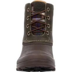Muck Boots Originals Leather Duck Lace Boot - Men's -Vans Outlet Shoes Store DAOLDABRPLWO D5