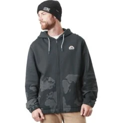 Moeca Zip Hoodie - Men's -Vans Outlet Shoes Store DARBLU