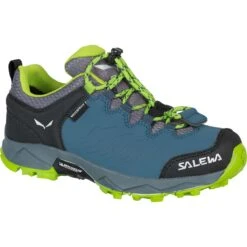 SALEWA MTN Trainer Waterproof Hiking Shoe - Toddlers' -Vans Outlet Shoes Store DARDENCAC D1