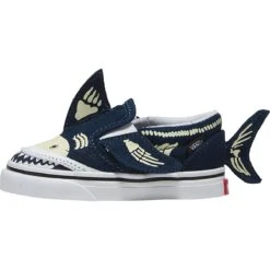 Vans Slip-On V Shark Shoe - Toddlers' -Vans Outlet Shoes Store FAISBLMU