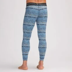 Spruces Print Merino Baselayer Bottom - Men's -Vans Outlet Shoes Store FJOPRI D1