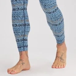 Spruces Print Merino Baselayer Bottom - Men's -Vans Outlet Shoes Store FJOPRI D3