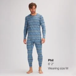 Spruces Print Merino Baselayer Bottom - Men's -Vans Outlet Shoes Store FJOPRI D4