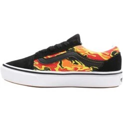 Vans ComfyCush Old Skool Shoe - Boys' -Vans Outlet Shoes Store FLCABLTRWH D4