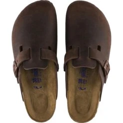 Birkenstock Boston Soft Footbed Leather Clog - Women's -Vans Outlet Shoes Store HABOILLEA D2