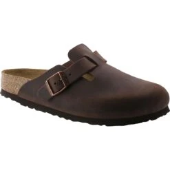 Birkenstock Boston Soft Footbed Leather Clog - Women's -Vans Outlet Shoes Store HABOILLEA D5