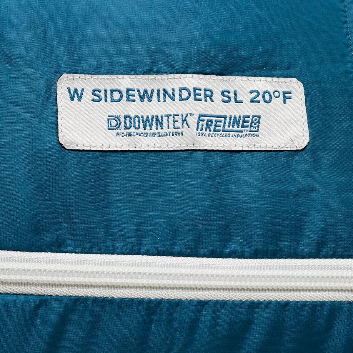 Big Agnes Sidewinder SL Sleeping Bag: 20F Down - Women's 2 Big Agnes Sidewinder SL Sleeping Bag: 20F Down - Women's - Image 2
