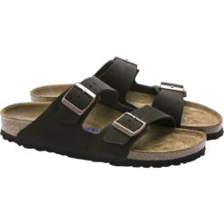 Birkenstock Arizona Soft Footbed Suede Sandal - Men's -Vans Outlet Shoes Store MCSE D4