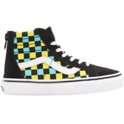 Vans Glow Sk8-Hi Zip Skate Shoe - Kids' -Vans Outlet Shoes Store NEGLCHBLMU
