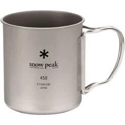 Snow Peak Titanium Single Wall Cup 450 -Vans Outlet Shoes Store OC