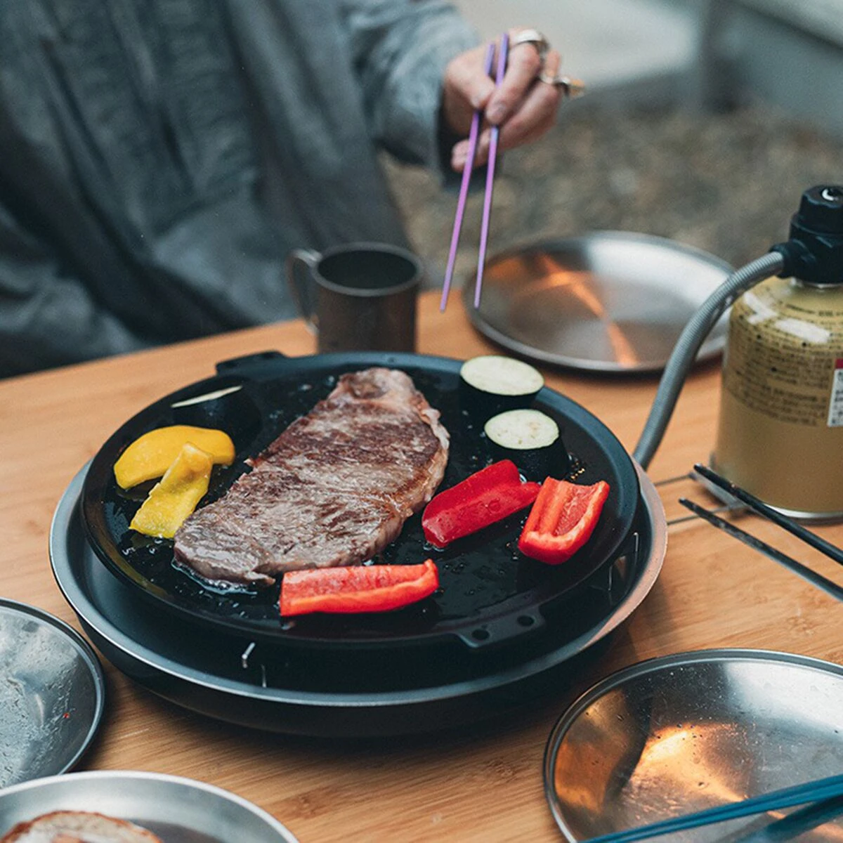 Snow Peak Teppanyaki Burner 5 Snow Peak Teppanyaki Burner - Image 5