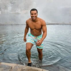 The En Fuegos 7in Stretch Swim Trunk - Men's -Vans Outlet Shoes Store OPEMIS D3