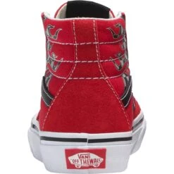 Vans Sk8-Hi Lace Skate Shoe - Kids' -Vans Outlet Shoes Store RACRED D4