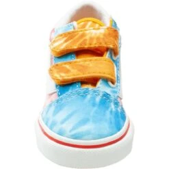 Vans Tie Dye Old Skool V Skate Shoe - Toddlers' -Vans Outlet Shoes Store TIDYBLMUTRWH D11