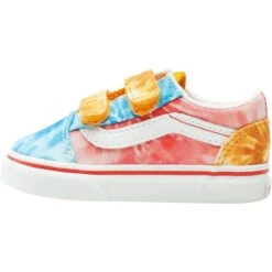 Vans Tie Dye Old Skool V Skate Shoe - Toddlers'