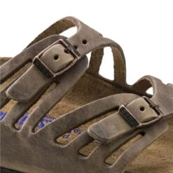 Birkenstock Granada Soft Footbed Leather Narrow Sandal - Women's -Vans Outlet Shoes Store TOB D7