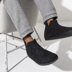 Birkenstock Andermatt Shearling Special Edition Bootie Slipper - Men's -Vans Outlet Shoes Store WOSHANNA D9